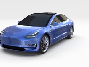 modern car collection 3D Model