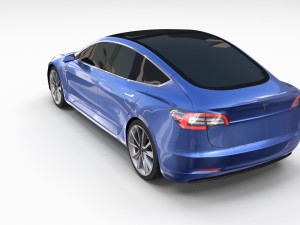 modern car collection 3D Model
