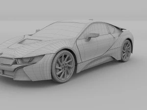 modern car collection 3D Model