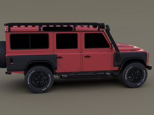 modern car collection 3D Model