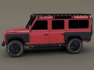 modern car collection 3D Model