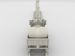 the stephenson rocket locomotive 3Dモデル