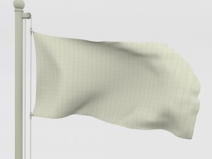 animated catalonia flag Modello 3D