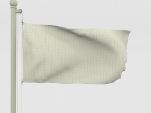 animated catalonia flag Modello 3D