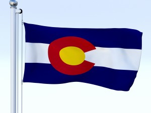 animated us flag pack Model 3D