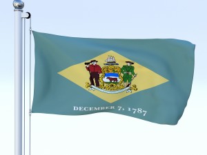 animated us flag pack Model 3D