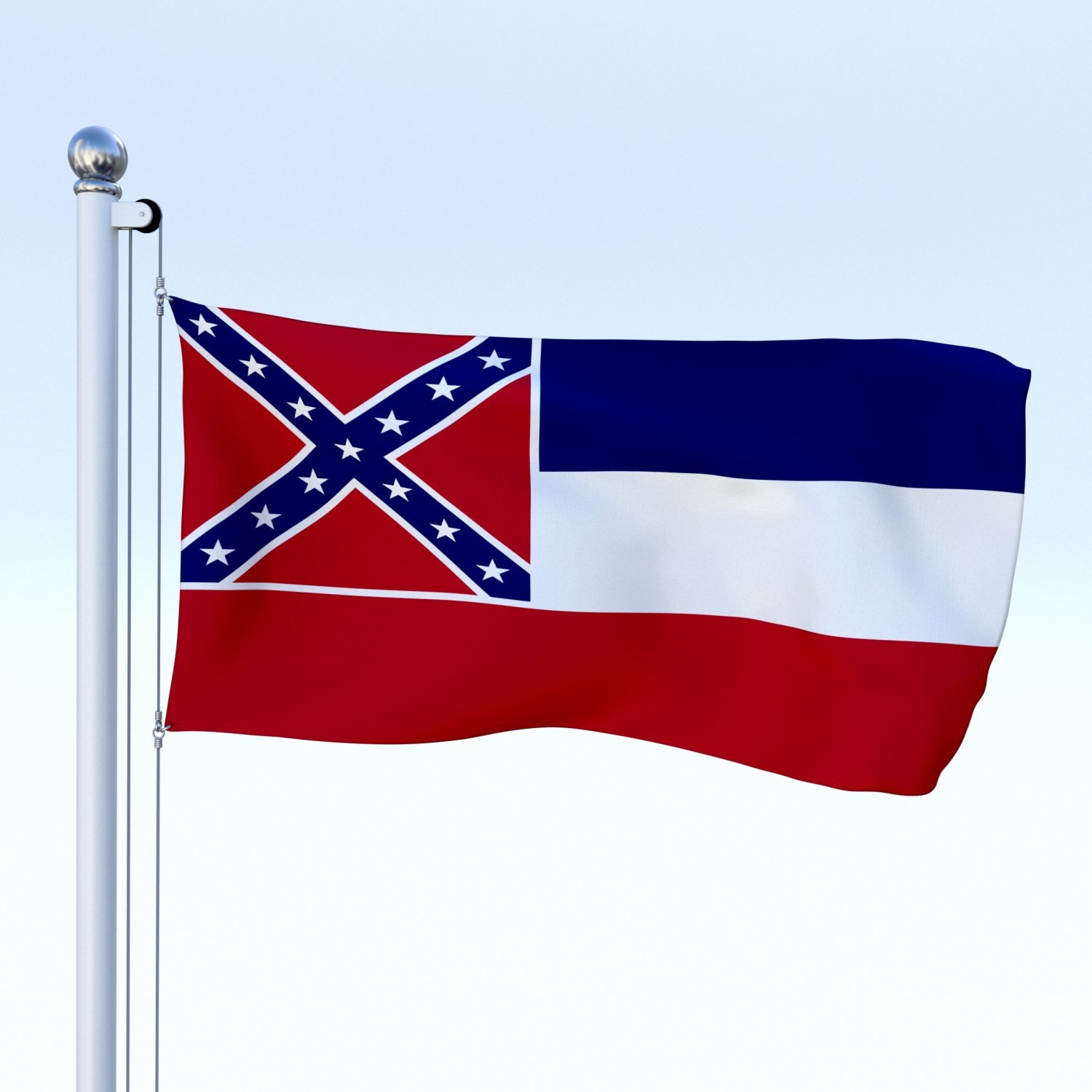 3d flag