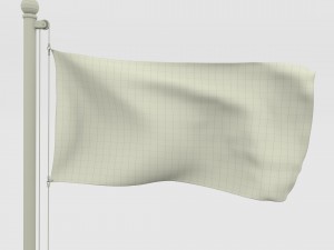 animated german flag pack 3D Model