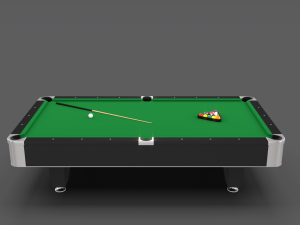 8 ball pool table 3D Model