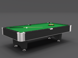 8 ball pool table 3D-Modell