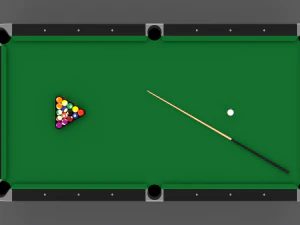 8 ball pool table 3D Model