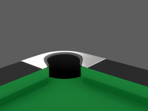 8 ball pool table 3D-Modell