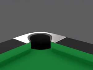 8 ball pool table 3D Model
