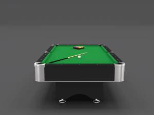 8 ball pool table 3D Model
