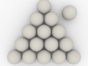 pool ball pack 3D Model