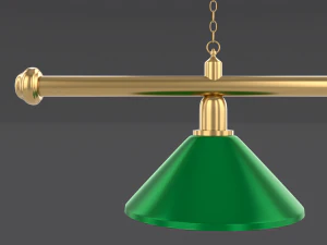 pool table light fixture 3D Model