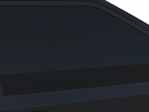 1981 audi coupe quattro black 3D 모델