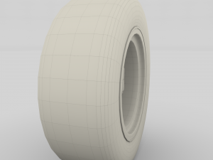 generic alloy wheel and brake 3D 模型