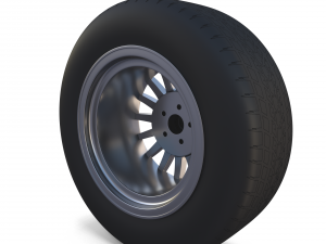 generic alloy wheel 3D Model