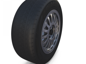 generic alloy wheel 3D Model