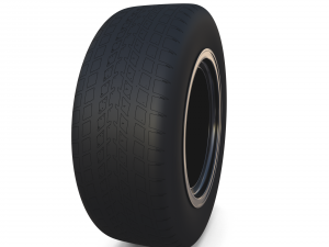 generic dark alloy wheel 3D Модель