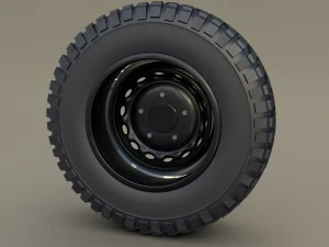 offroad bf goodrich wheel 3D Model