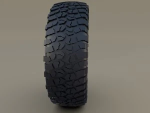 offroad bf goodrich wheel 3D Model
