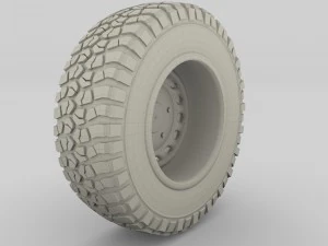 offroad bf goodrich wheel 3D Model