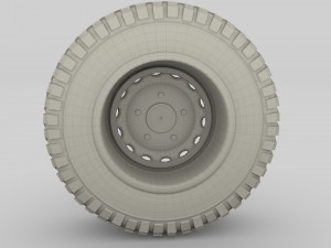 offroad bf goodrich wheel 3D Модель