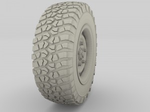 offroad bf goodrich wheel 3D Модель