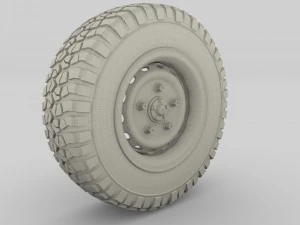 offroad bf goodrich wheel 3D Model