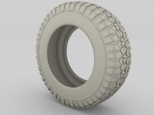 bf goodrich tire 3D Модель