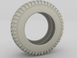 bf goodrich tire 3D Model