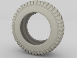 bf goodrich tire 3D Модель