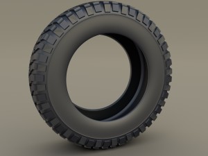 bf goodrich tire 3D Модель