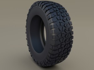 bf goodrich tire 3D Модель