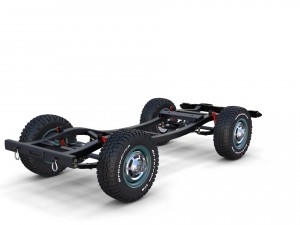 offroad vehicle chassis 3D Model