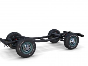 offroad vehicle chassis Model 3D