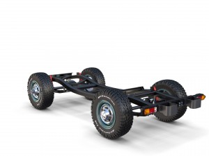 offroad vehicle chassis Model 3D