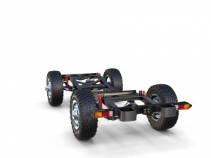 offroad vehicle chassis Model 3D