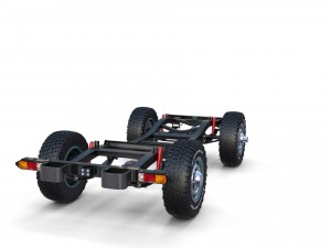 offroad vehicle chassis Model 3D