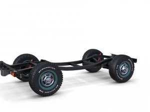 offroad vehicle chassis 3D Model