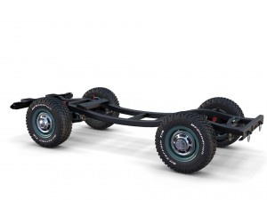 offroad vehicle chassis Model 3D