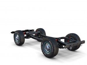 offroad vehicle chassis Model 3D