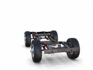 offroad vehicle chassis Model 3D