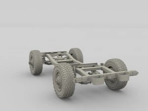 offroad vehicle chassis 3D Model