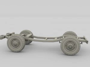 offroad vehicle chassis 3D Model