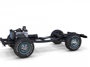 full offroad vehicle chassis 3D-Modell