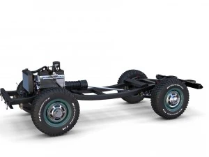 full offroad vehicle chassis 3D Model