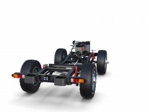 full offroad vehicle chassis 3D-Modell